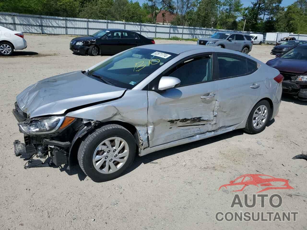 HYUNDAI ELANTRA 2017 - 5NPD74LF8HH077167