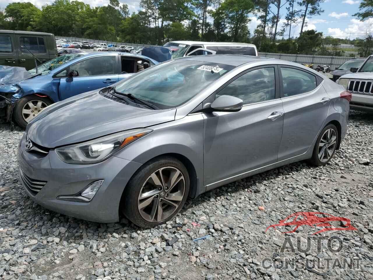 HYUNDAI ELANTRA 2016 - KMHDH4AE4GU513035