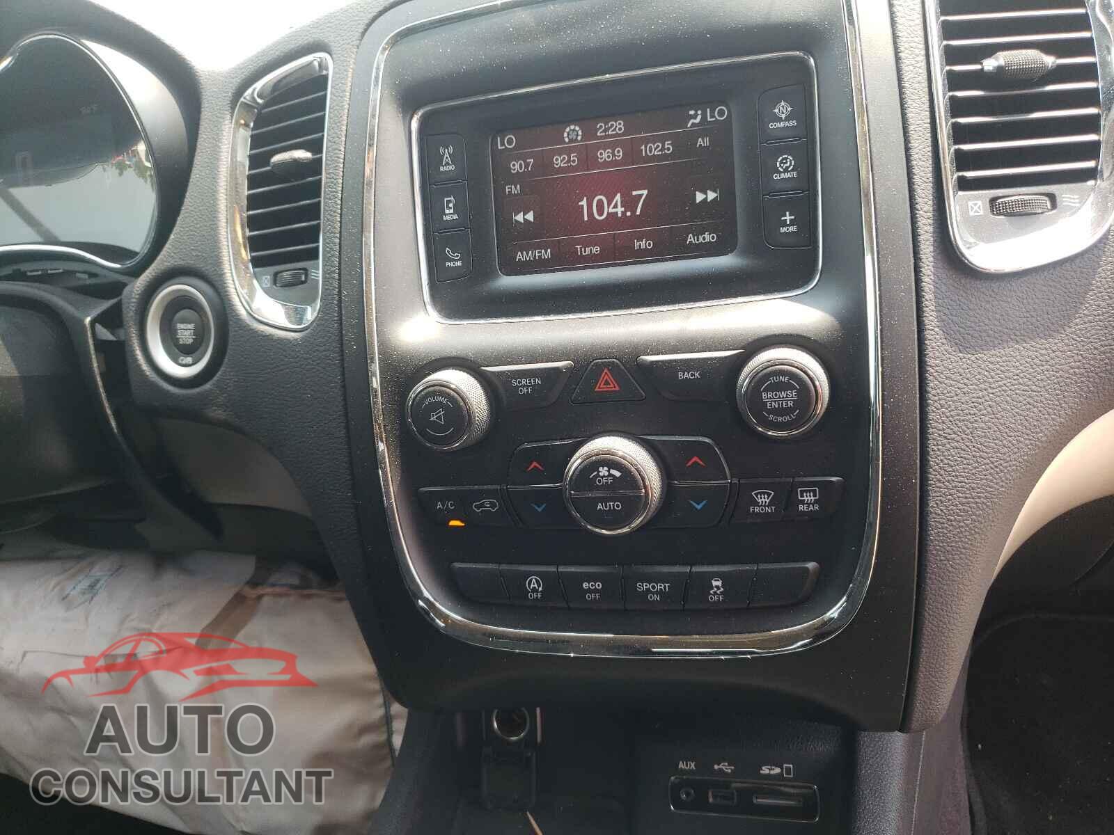 DODGE DURANGO 2017 - 1C4RDHAG1HC936208