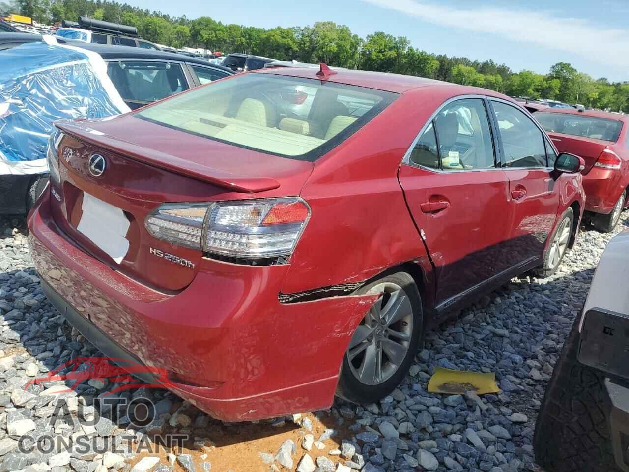 LEXUS HS 2010 - JTHBB1BA4A2016415