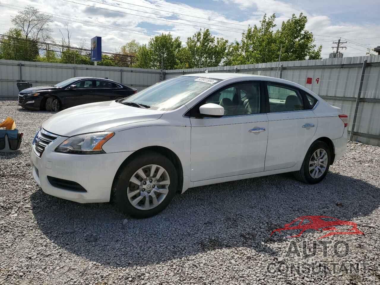 NISSAN SENTRA 2014 - 3N1AB7AP3EY277017