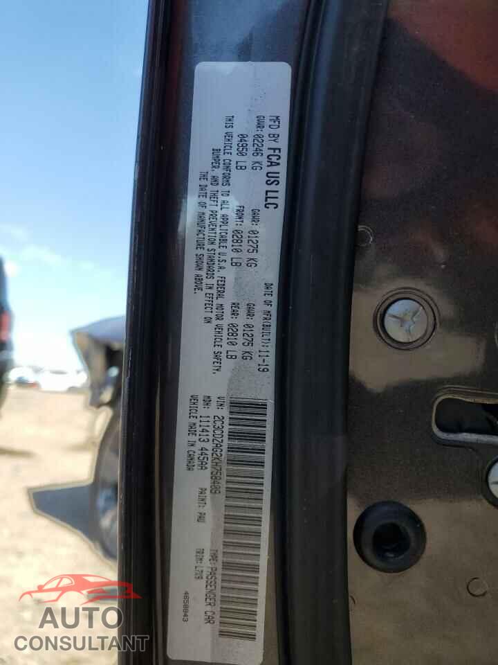 DODGE CHALLENGER 2019 - 2C3CDZAG2KH758409