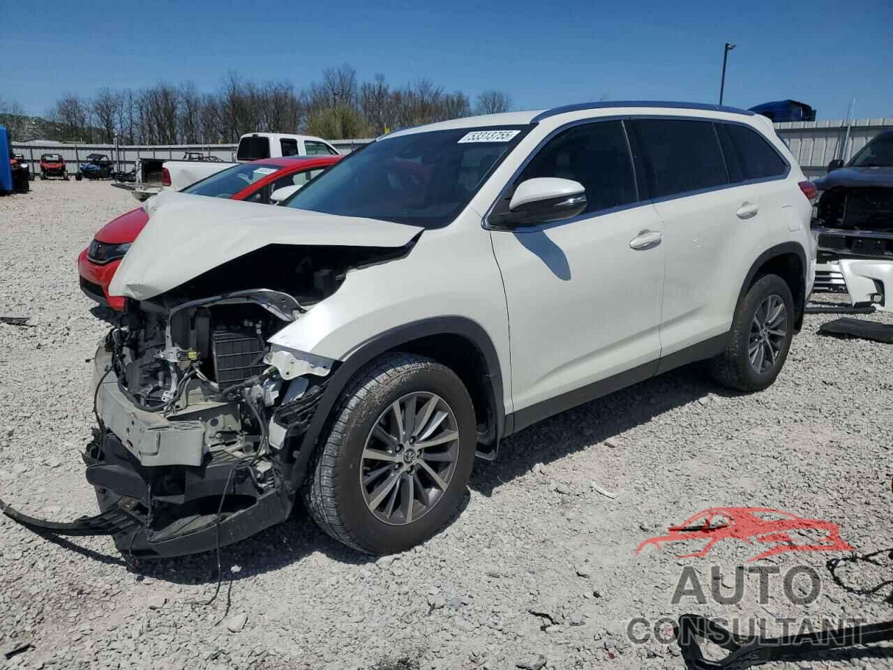 TOYOTA HIGHLANDER 2019 - 5TDJZRFHXKS616770