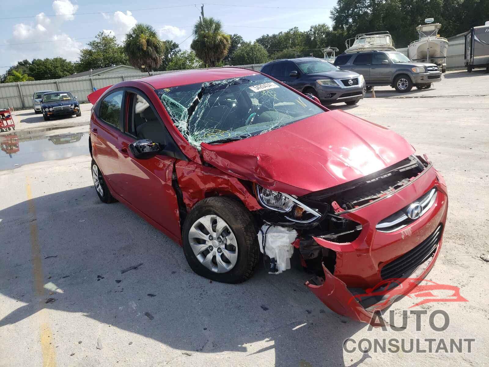 HYUNDAI ACCENT 2017 - KMHCT4AEXHU328693