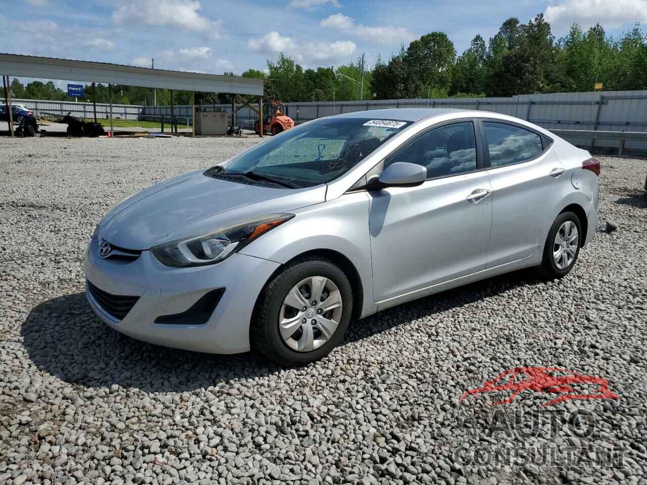 HYUNDAI ELANTRA 2016 - 5NPDH4AE3GH789317