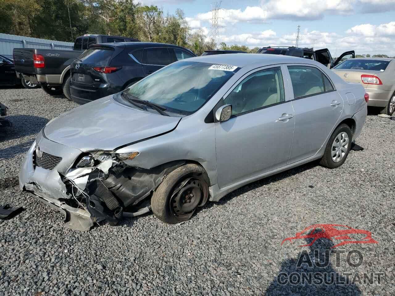 TOYOTA COROLLA 2009 - 1NXBU40E79Z094105