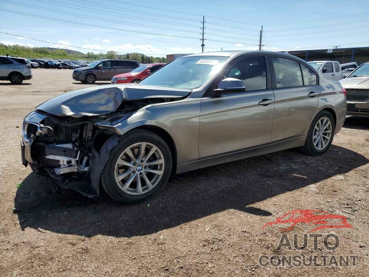 BMW 3 SERIES 2016 - WBA8E1G59GNT99934