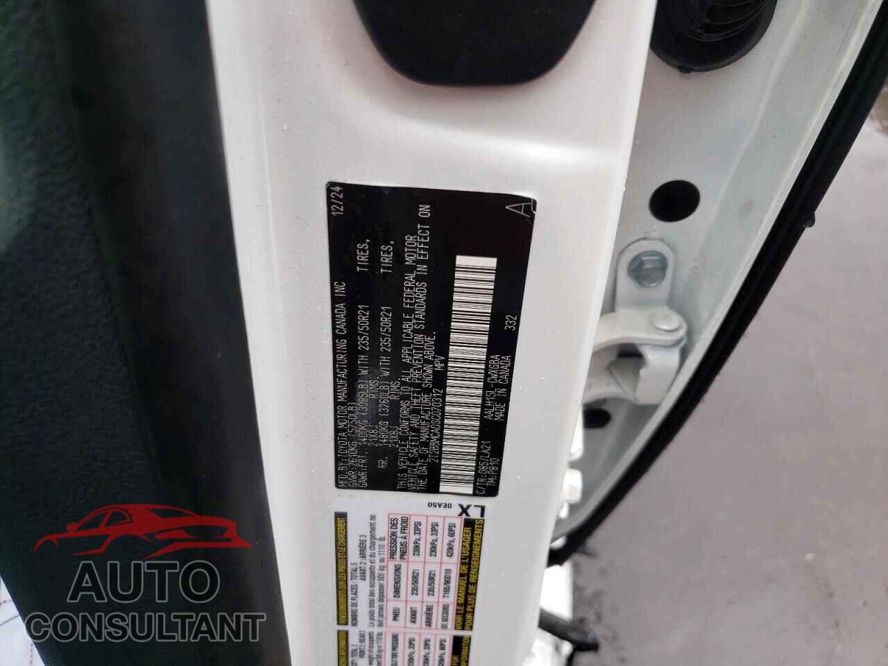 LEXUS UNKNOWN 2025 - 2T2BBMCA0SC070312
