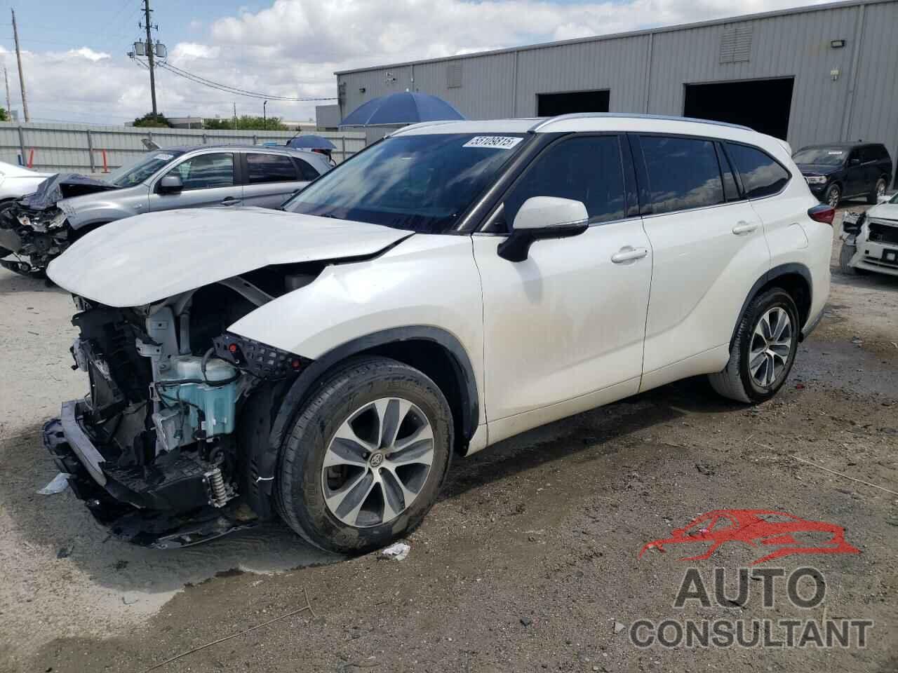 TOYOTA HIGHLANDER 2021 - 5TDGZRAH9MS058124