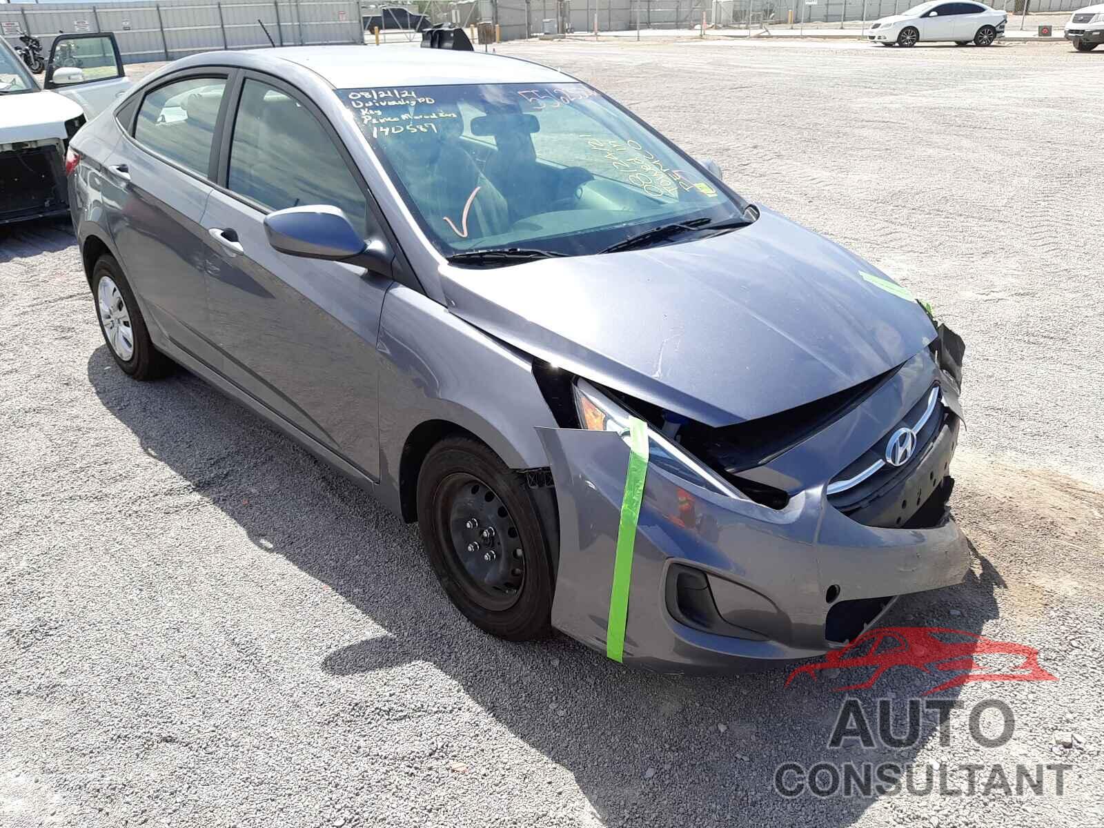 HYUNDAI ACCENT 2017 - KMHCT4AE2HU332253