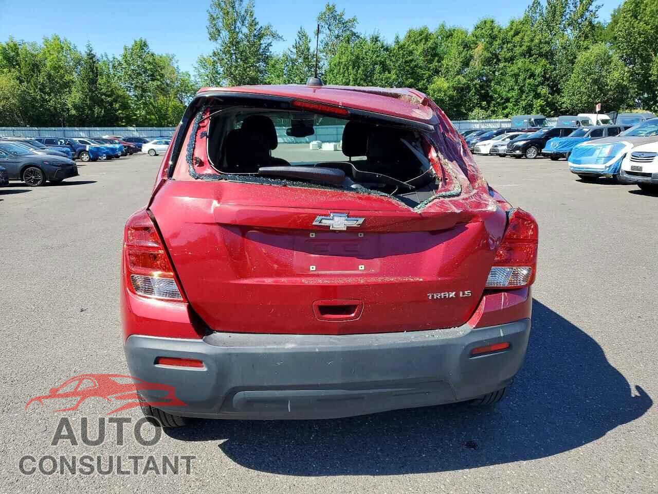 CHEVROLET TRAX 2015 - KL7CJKSB2FB070064