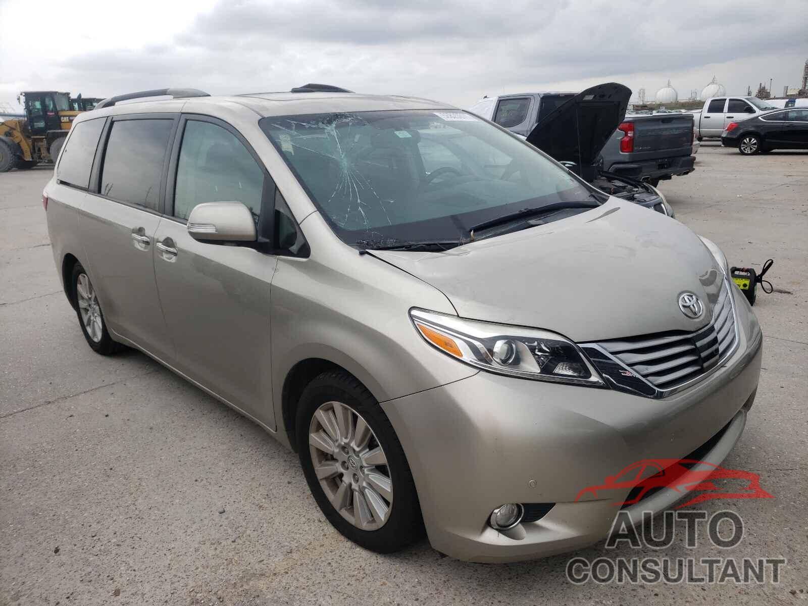 TOYOTA SIENNA 2017 - 5TDYZ3DC3HS768563