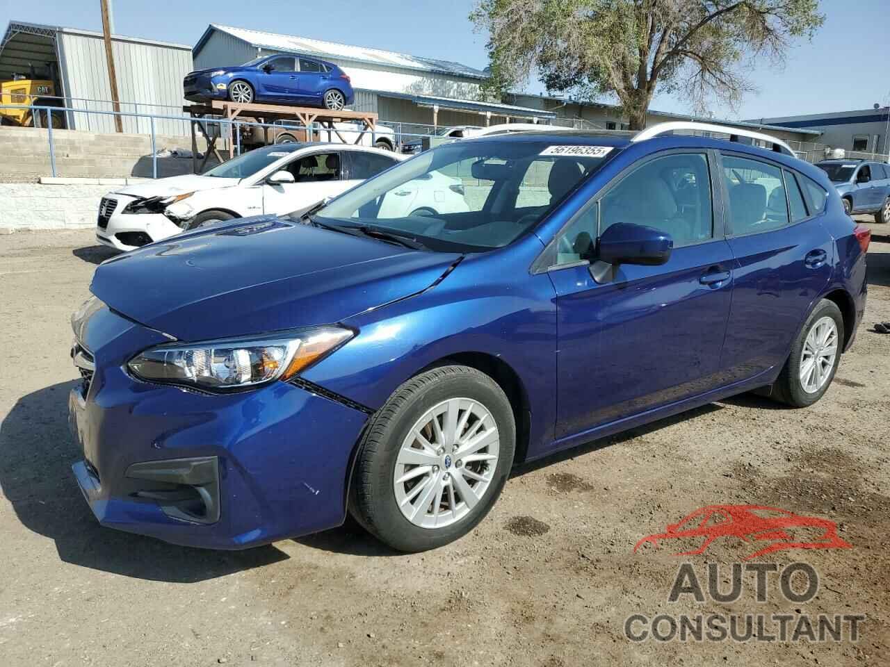 SUBARU IMPREZA 2018 - 4S3GTAB64J3740289