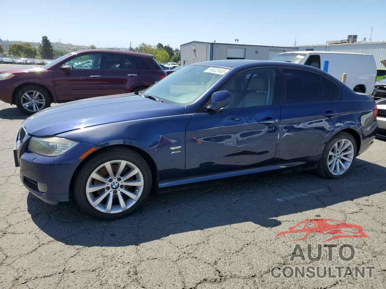 BMW 3 SERIES 2011 - WBAPK5G57BNN25826
