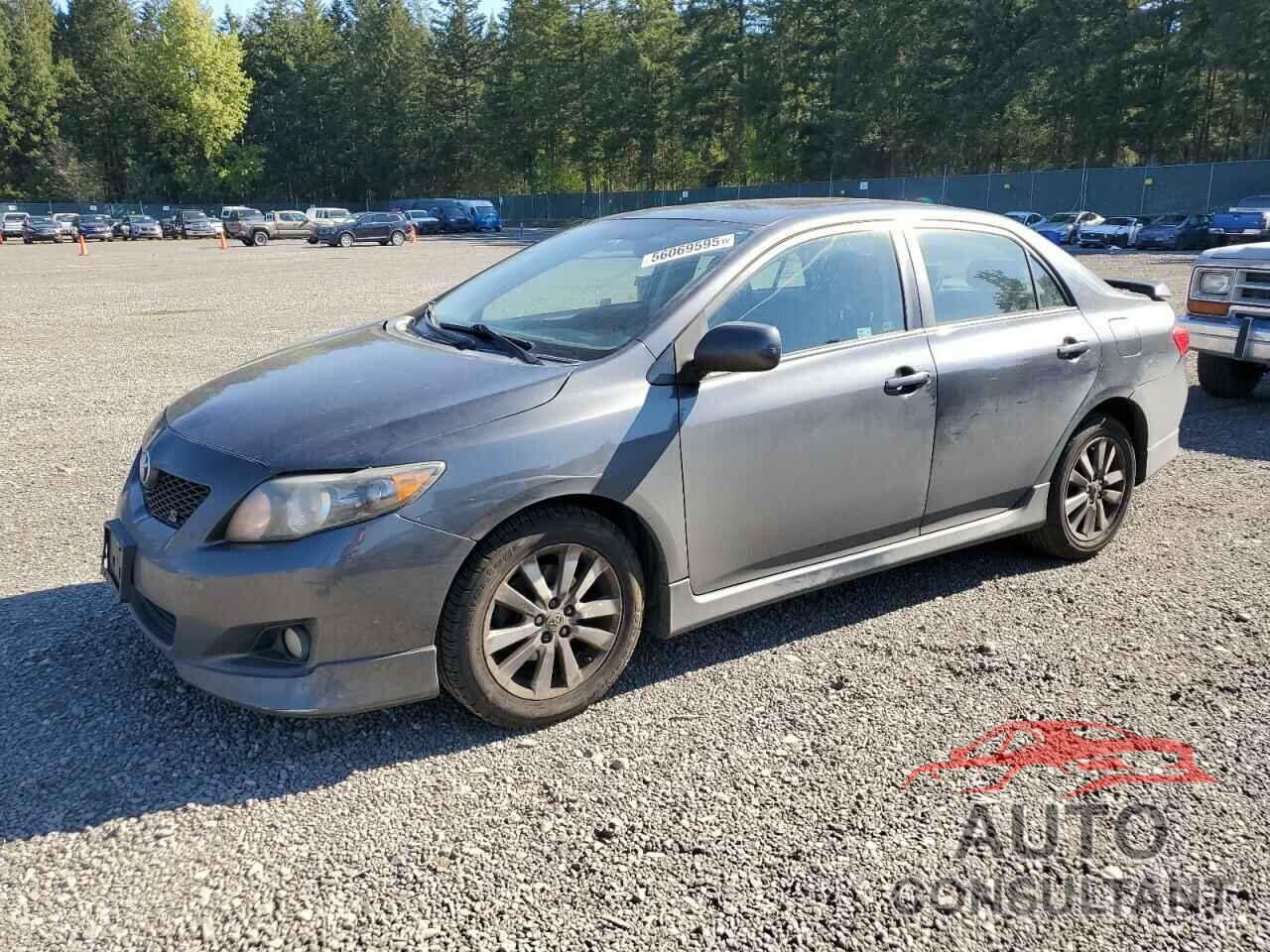 TOYOTA COROLLA 2009 - 1NXBU40E69Z146856