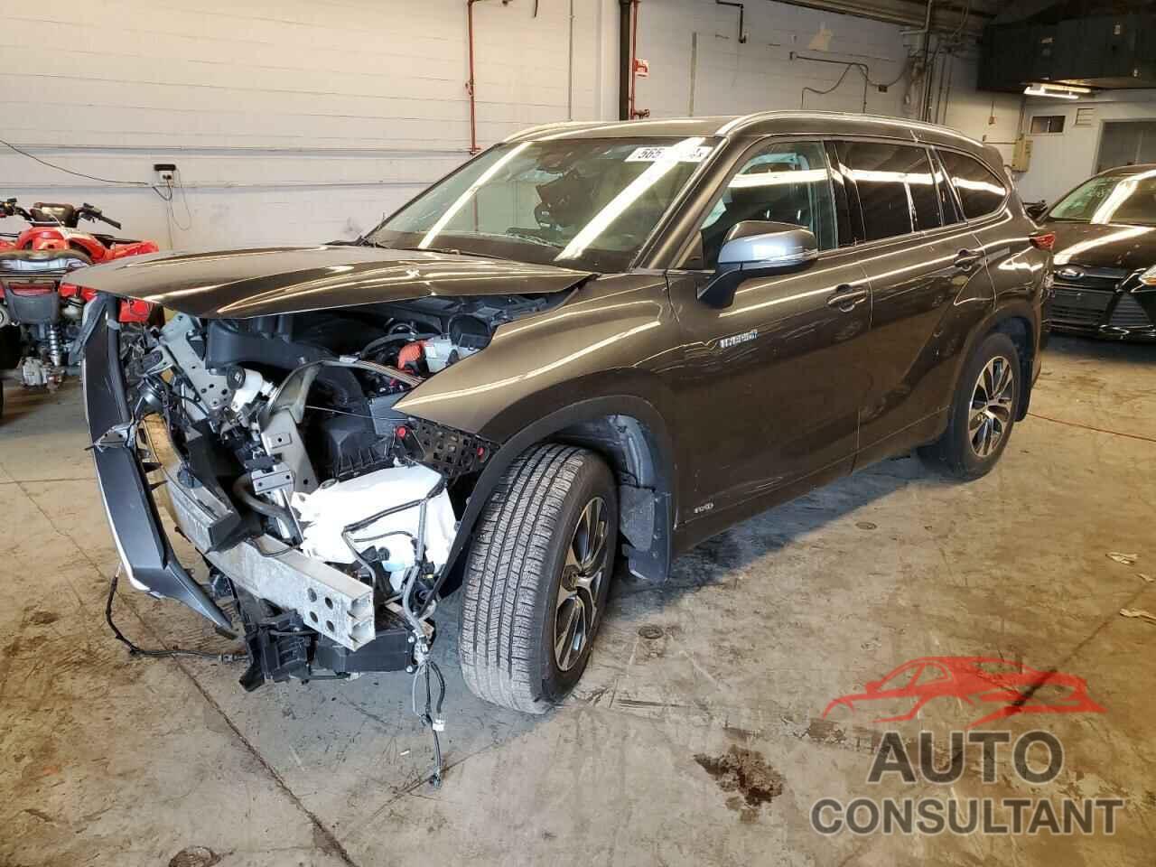 TOYOTA HIGHLANDER 2021 - 5TDGBRCH7MS533030