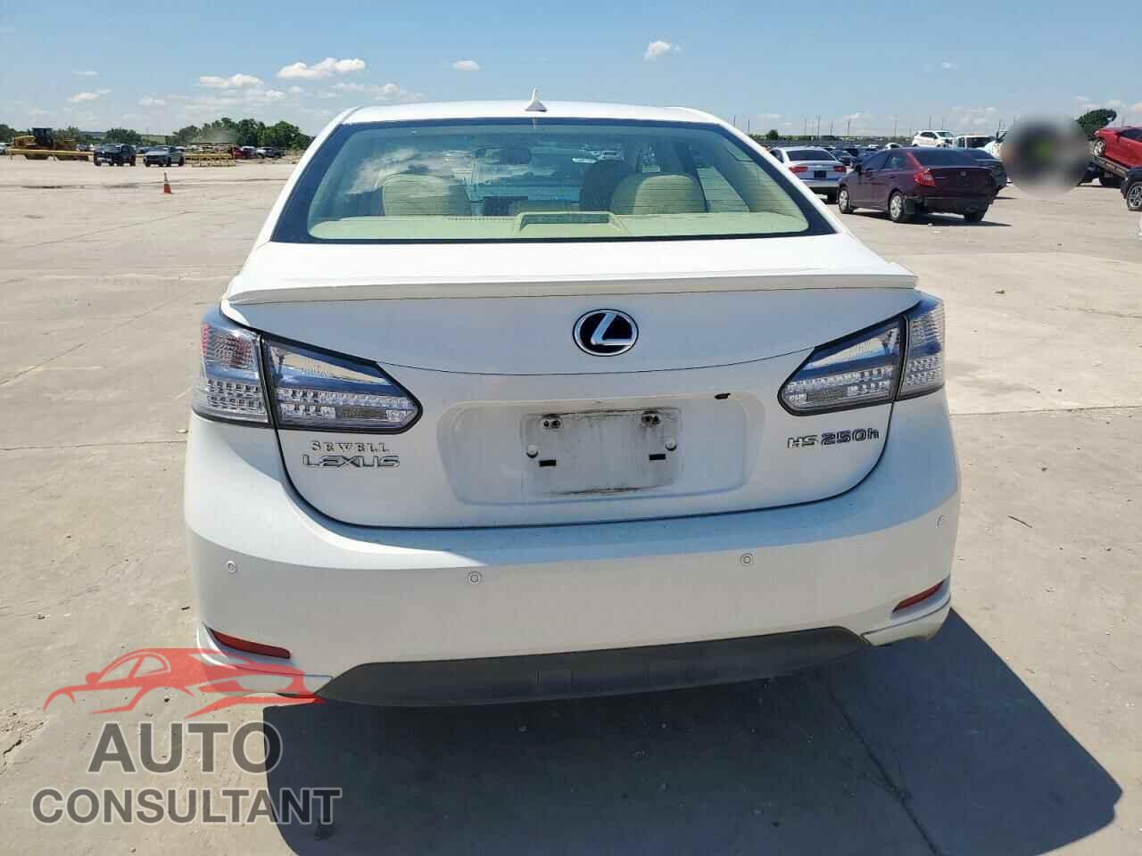 LEXUS HS 2010 - JTHBB1BA8A2010066