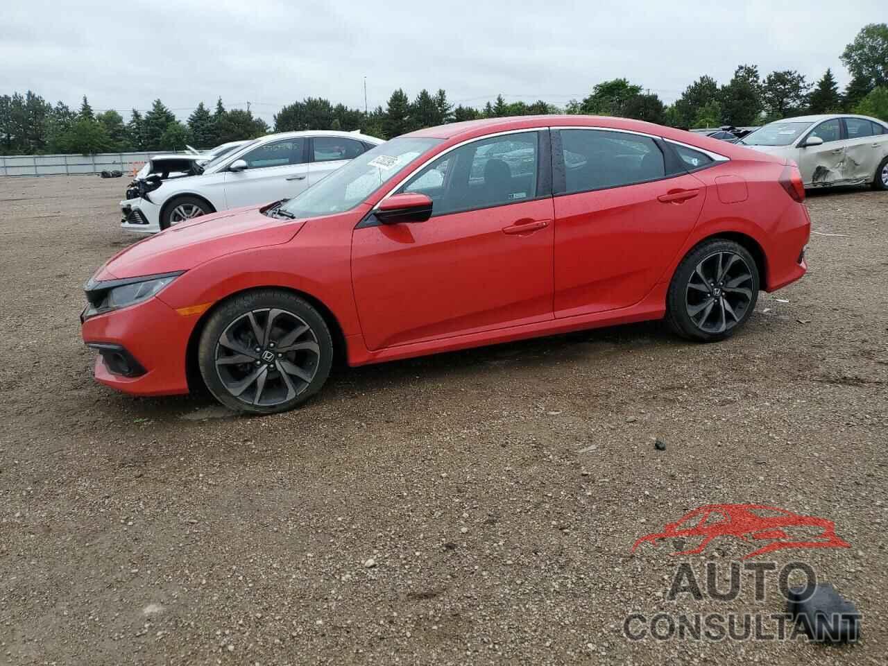 HONDA CIVIC 2021 - 2HGFC2F87MH544847