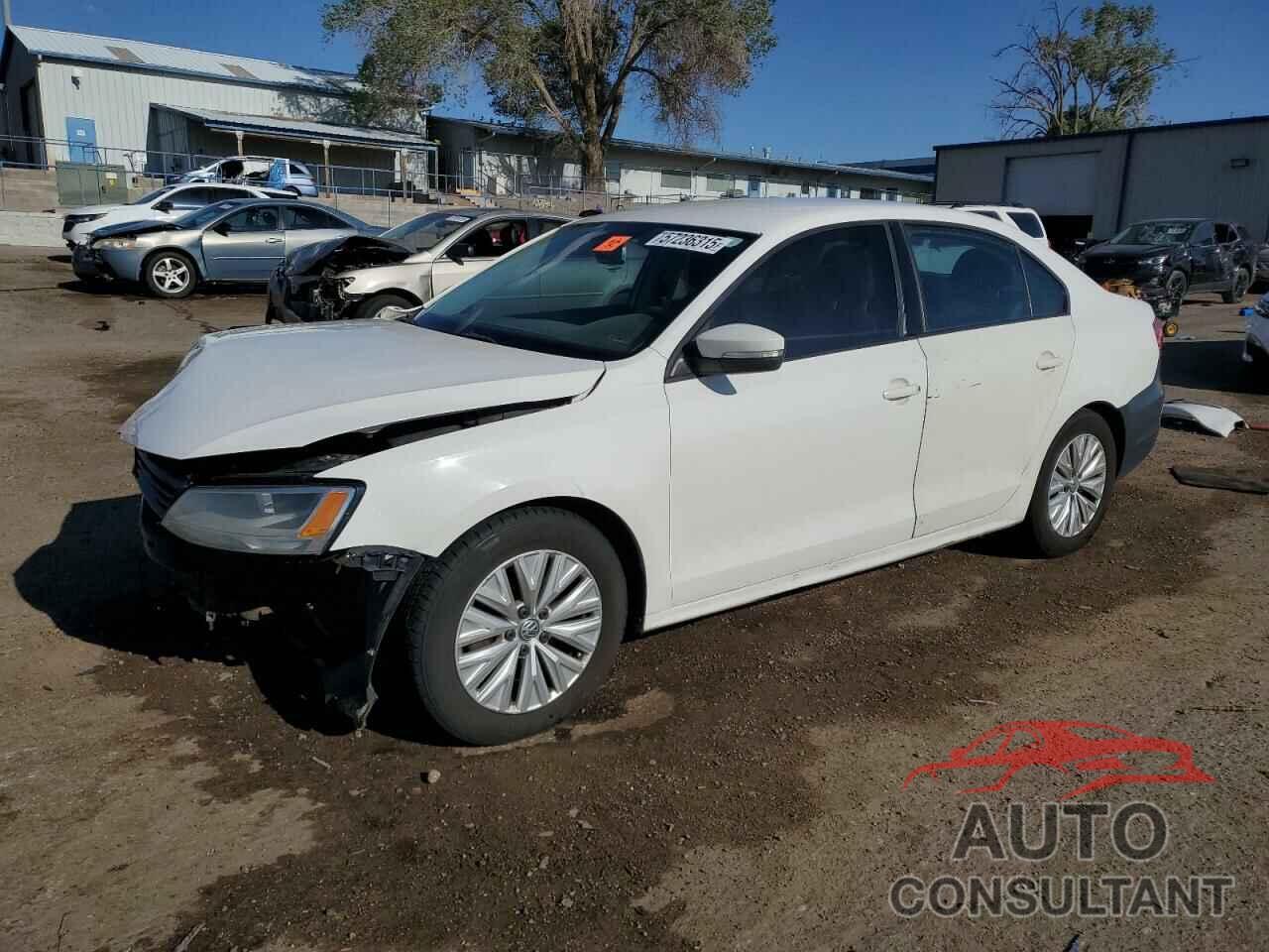VOLKSWAGEN JETTA 2012 - 3VWDP7AJ9CM364915