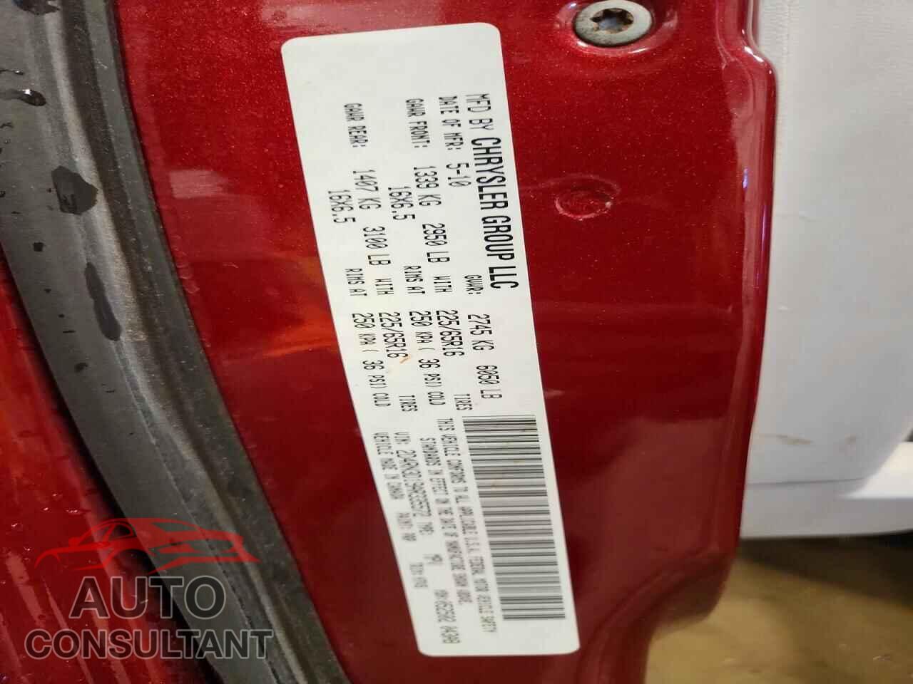 DODGE CARAVAN 2010 - 2D4RN3D19AR335572