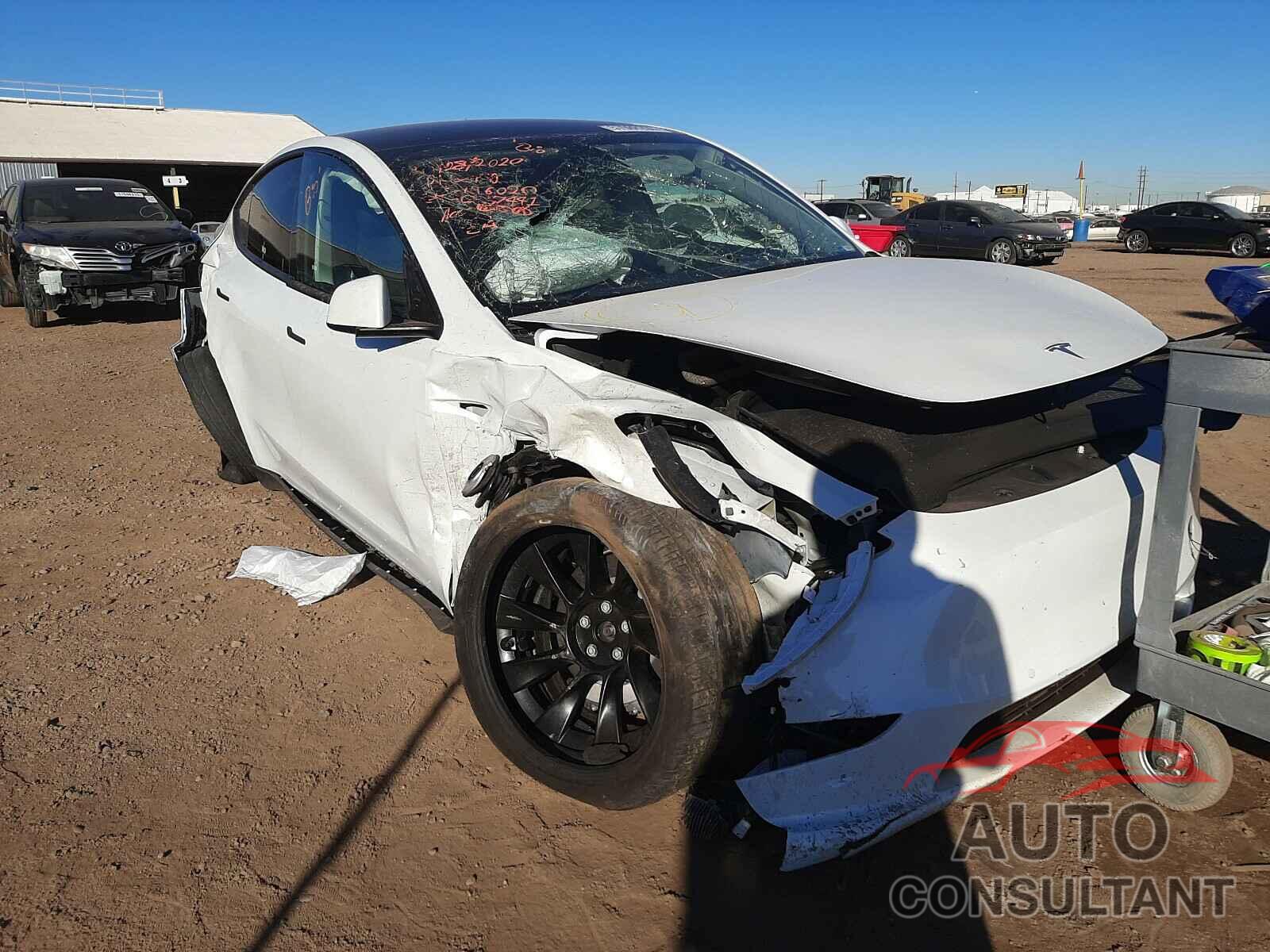 TESLA MODEL Y 2020 - 5YJYGDEE5LF057441