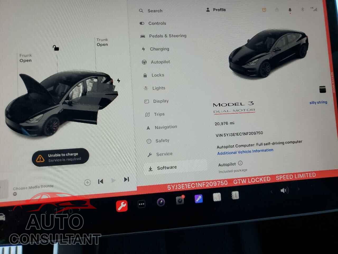 TESLA MODEL 3 2022 - 5YJ3E1EC1NF209750