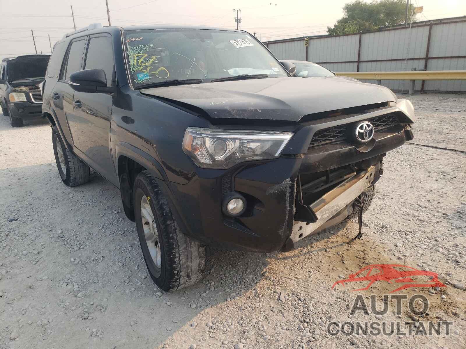 TOYOTA 4RUNNER 2017 - JTEZU5JR2H5158162