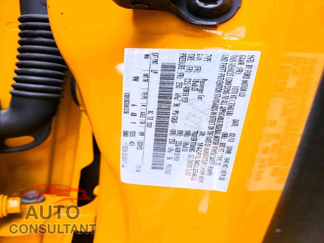 FORD FOCUS 2013 - 1FADP3L94DL254832