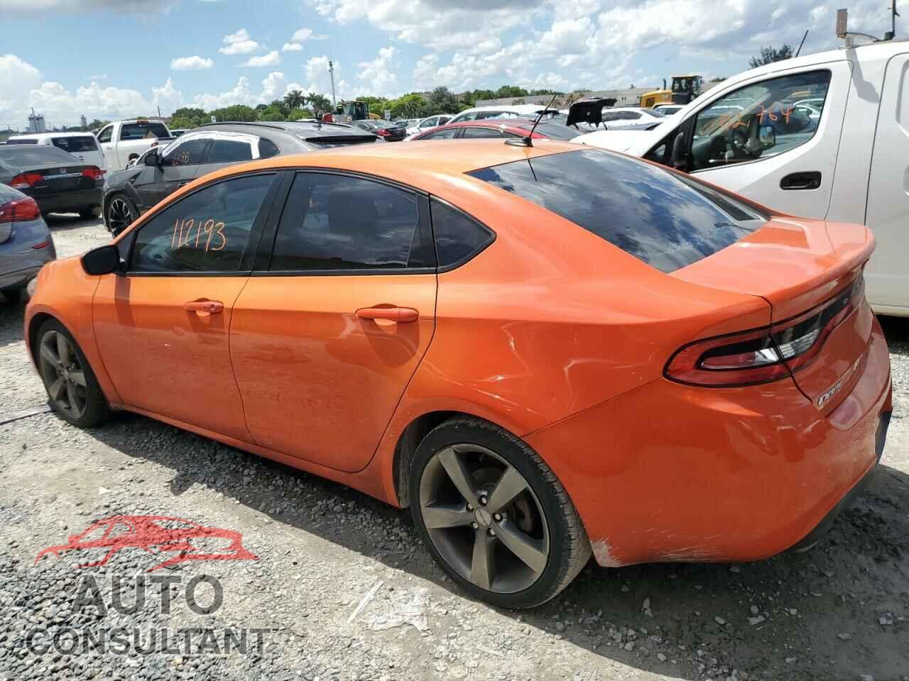 DODGE DART 2015 - 1C3CDFEB4FD225154