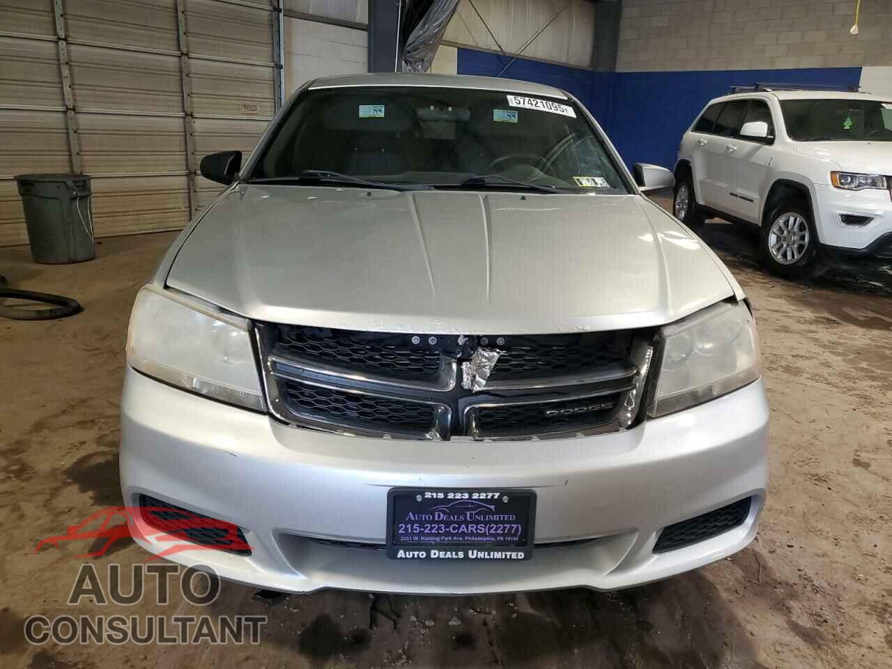 DODGE AVENGER 2011 - 1B3BD4FB3BN533948