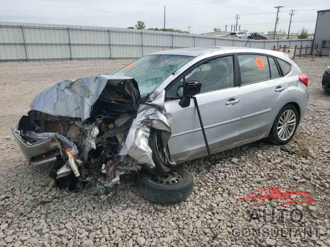 SUBARU IMPREZA 2012 - JF1GPAK61CH227078