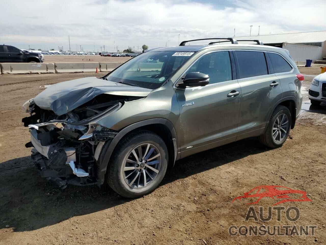 TOYOTA HIGHLANDER 2018 - 5TDJGRFH9JS039220