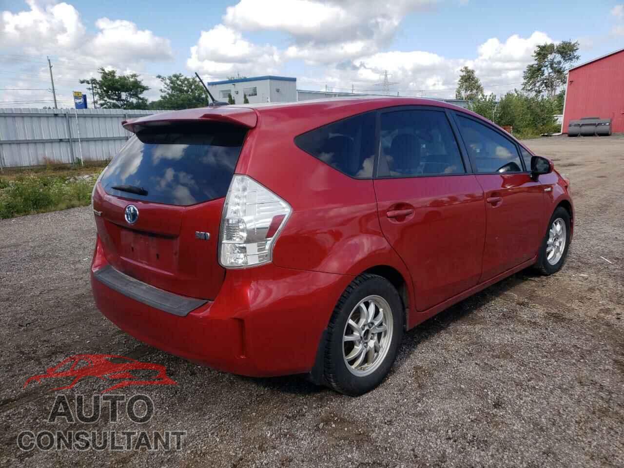 TOYOTA PRIUS 2012 - JTDZN3EU4C3099236