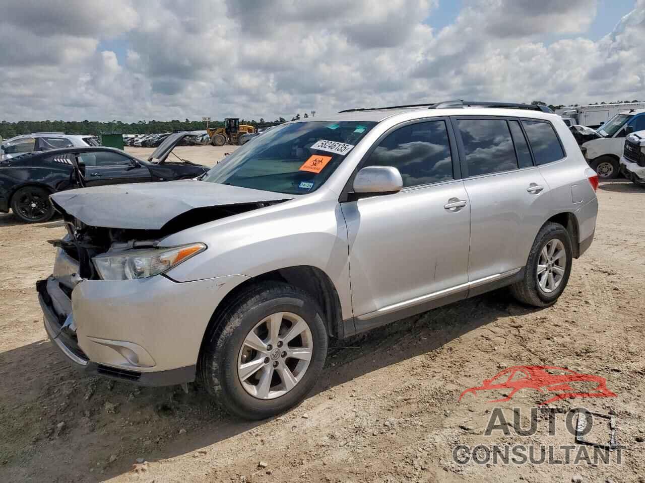 TOYOTA HIGHLANDER 2013 - 5TDZK3EH6DS132748