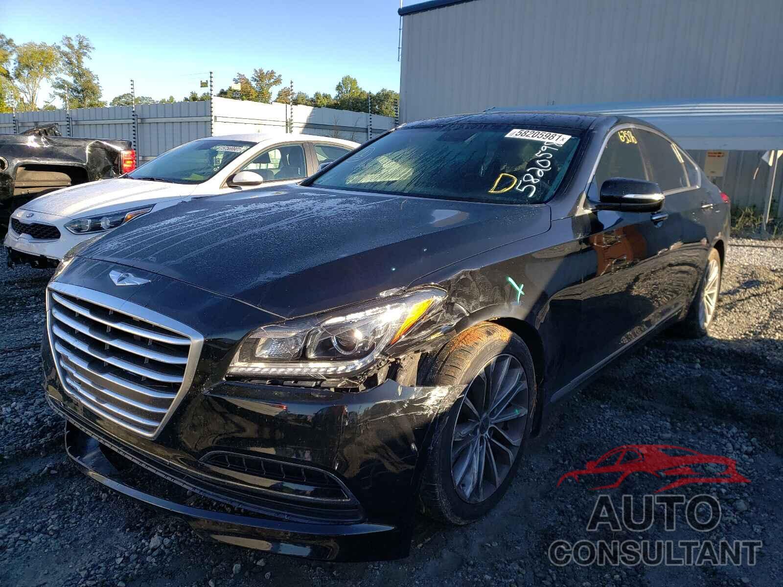 HYUNDAI GENESIS 2016 - KMHGN4JE9GU107693