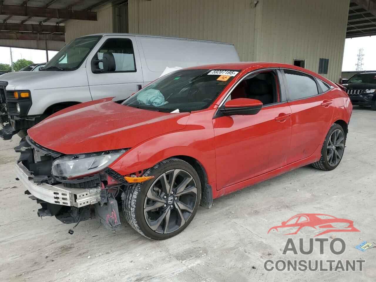HONDA CIVIC 2021 - 2HGFC2F88MH522789
