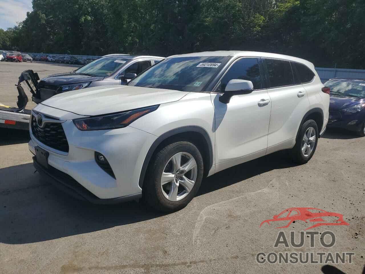 TOYOTA HIGHLANDER 2021 - 5TDZZRAH3MS043840