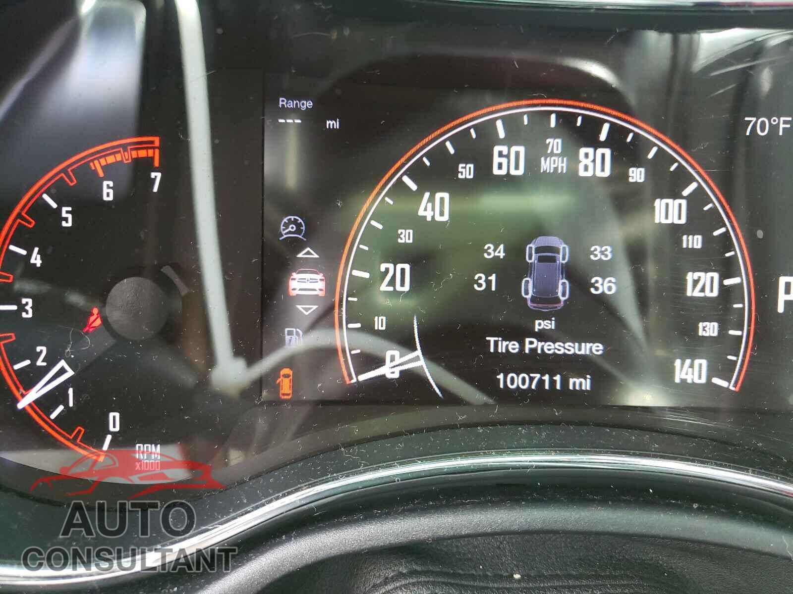 DODGE DURANGO 2017 - 1C4SDHCT9HC747754