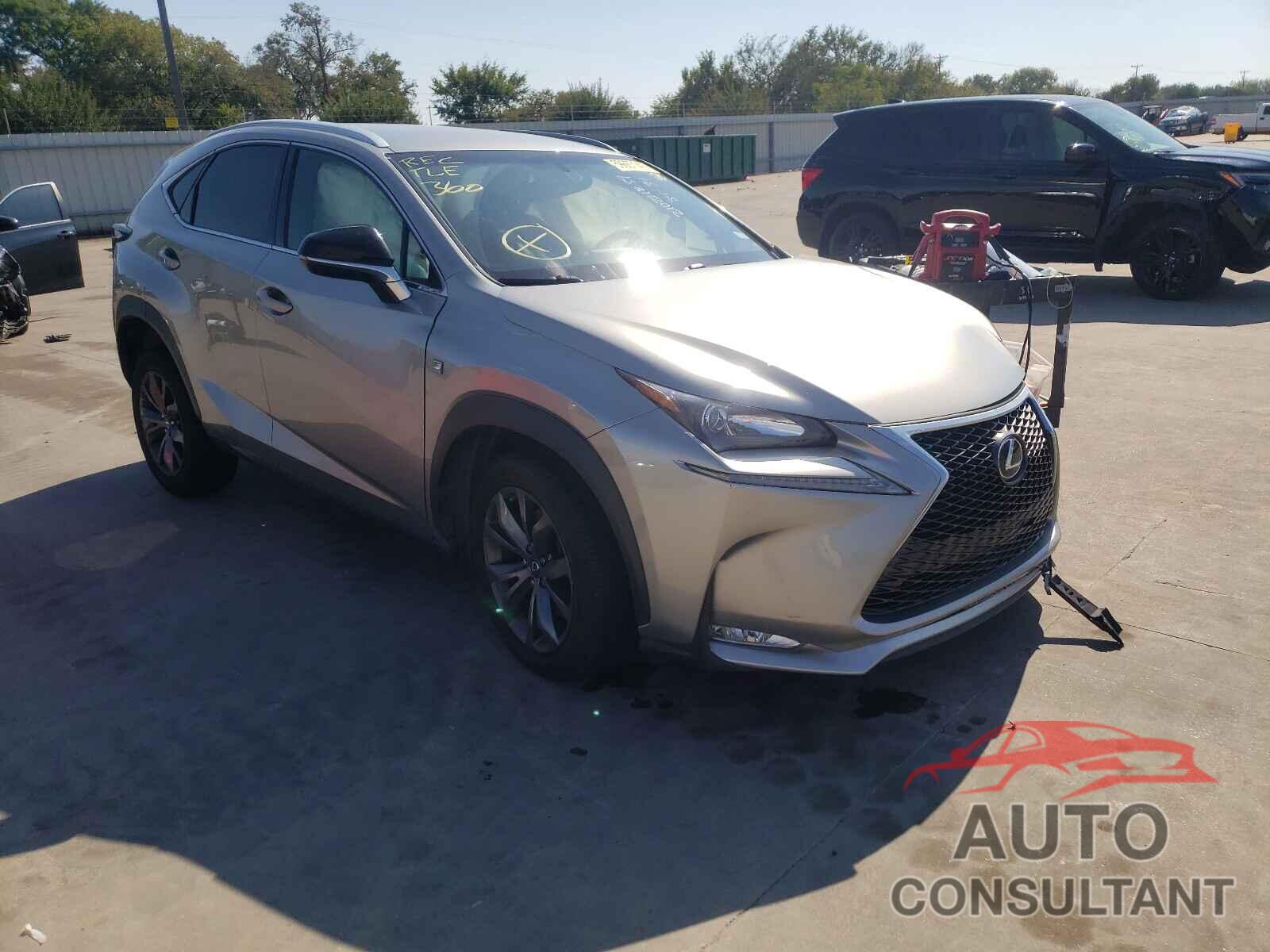 LEXUS NX 2017 - JTJYARBZ0H2053214