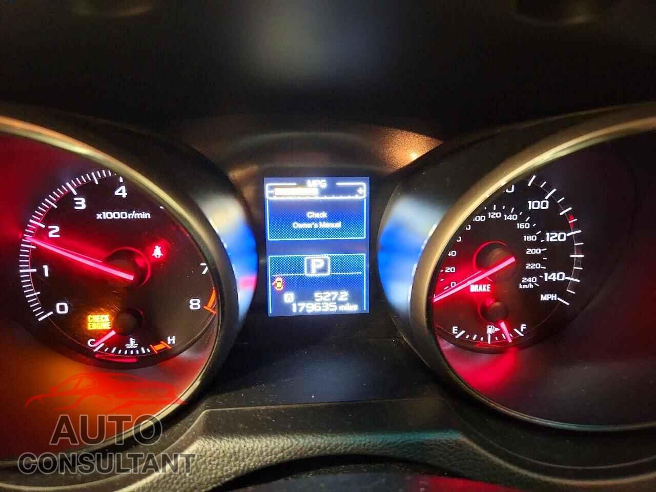 SUBARU OUTBACK 2015 - 4S4BSAAC8F3324687