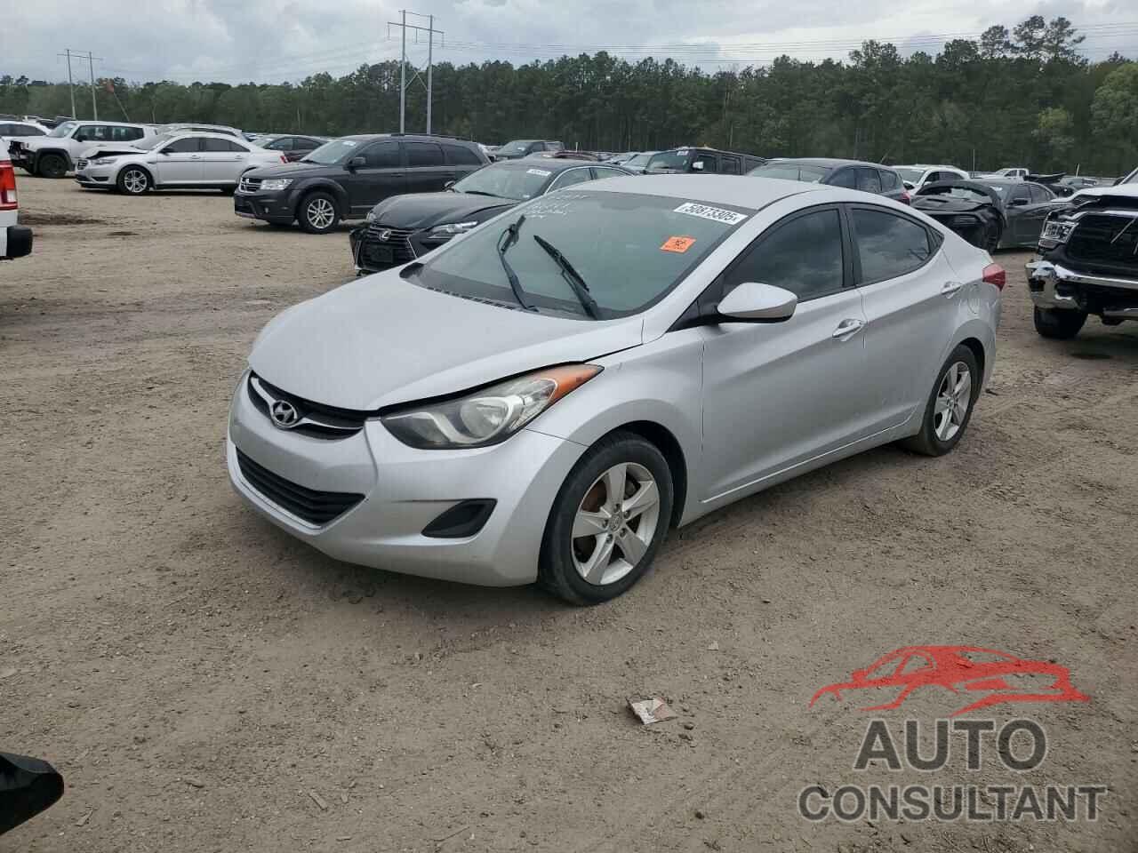 HYUNDAI ELANTRA 2011 - KMHDH4AEXBU160261