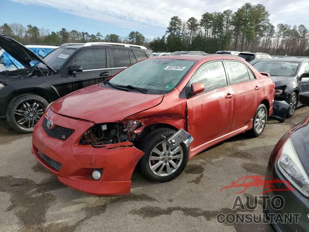 TOYOTA COROLLA 2010 - 2T1BU4EE9AC260462