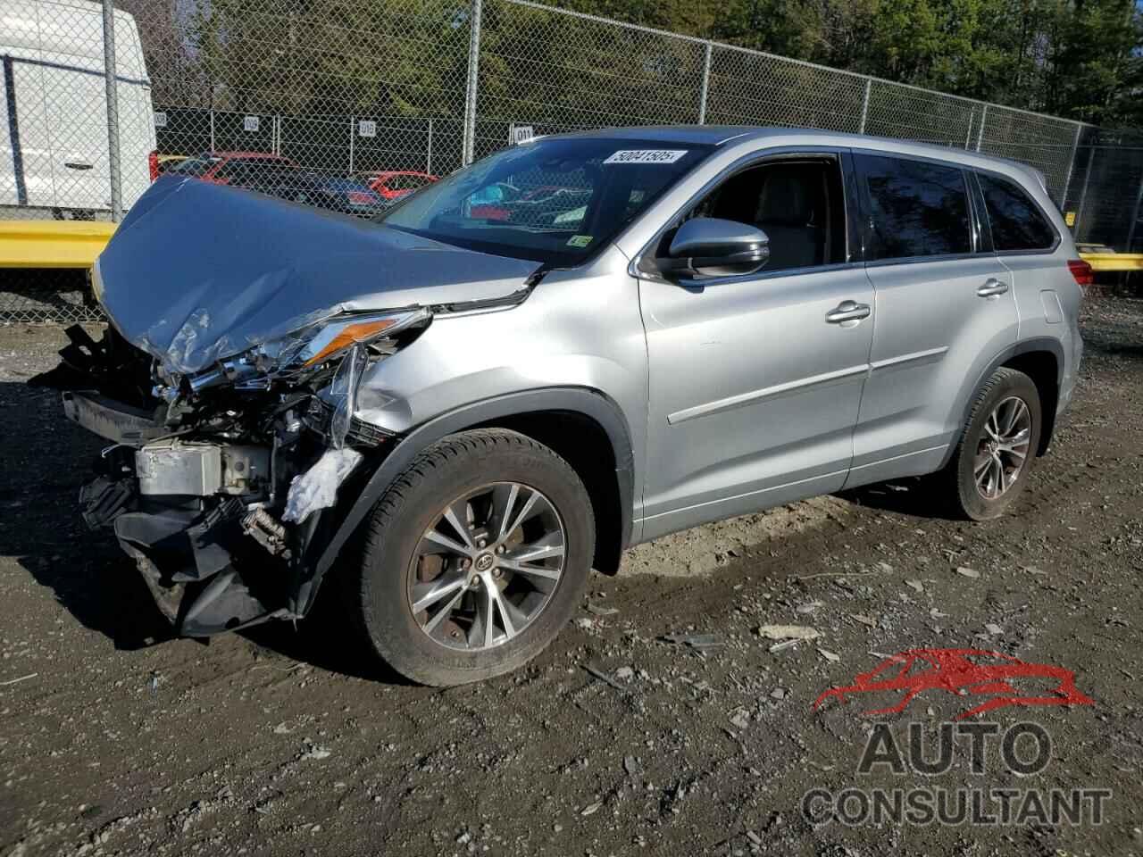 TOYOTA HIGHLANDER 2017 - 5TDBZRFH3HS410249