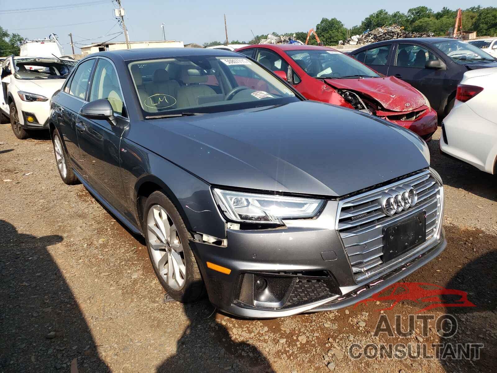 AUDI A4 2019 - WAUENAF46KA008086