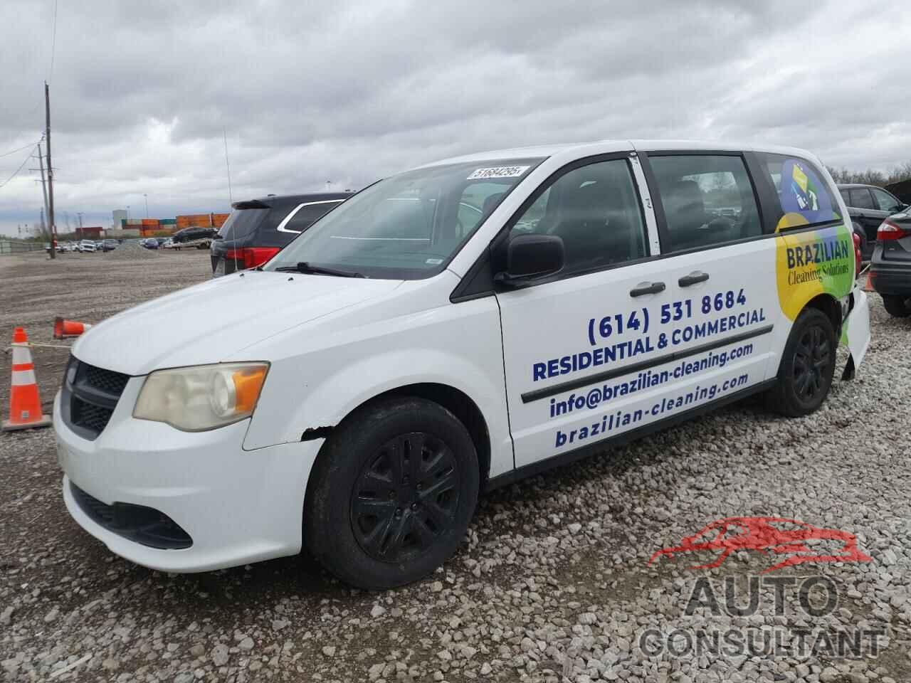 DODGE CARAVAN 2014 - 2C4RDGBG6ER407672