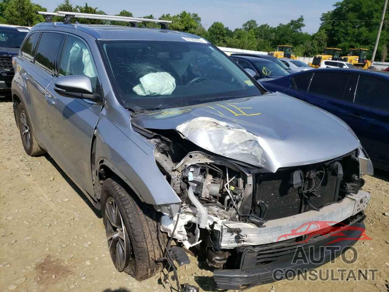 TOYOTA HIGHLANDER 2016 - 5TDJKRFHXGS282705
