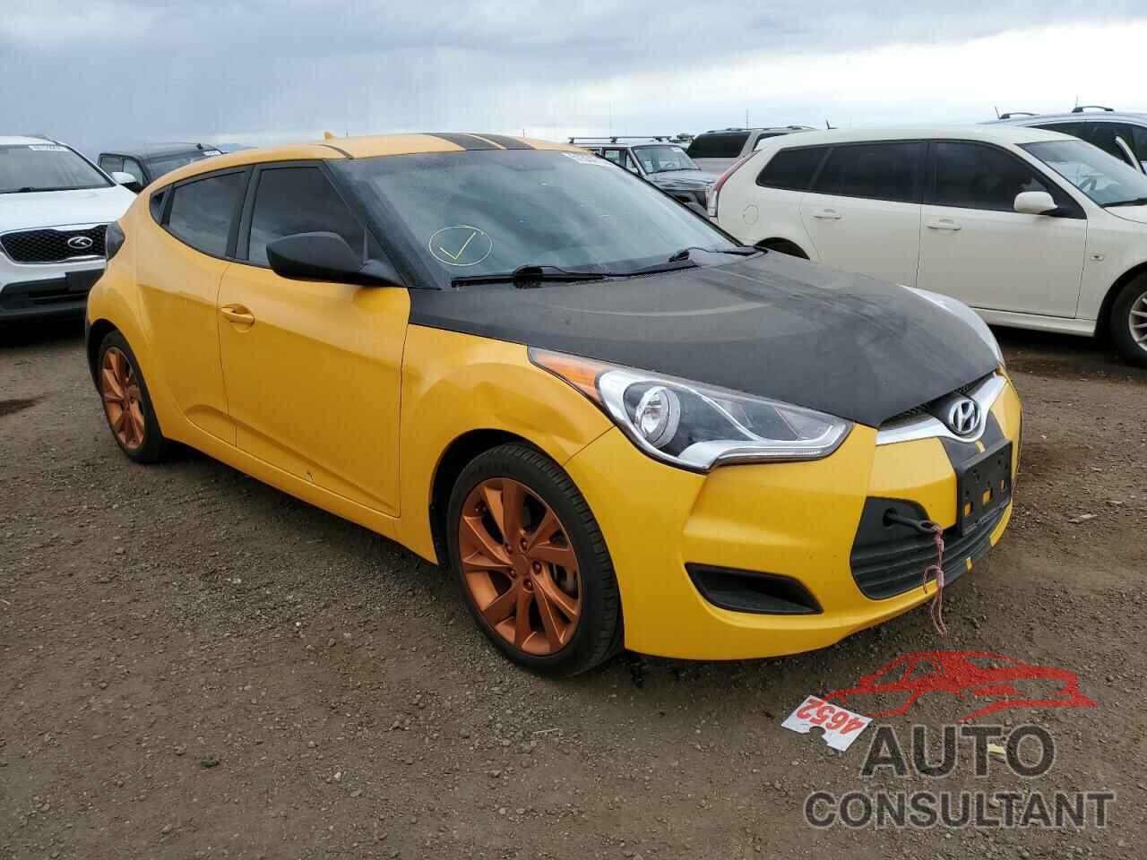 HYUNDAI VELOSTER 2016 - KMHTC6AD7GU270141