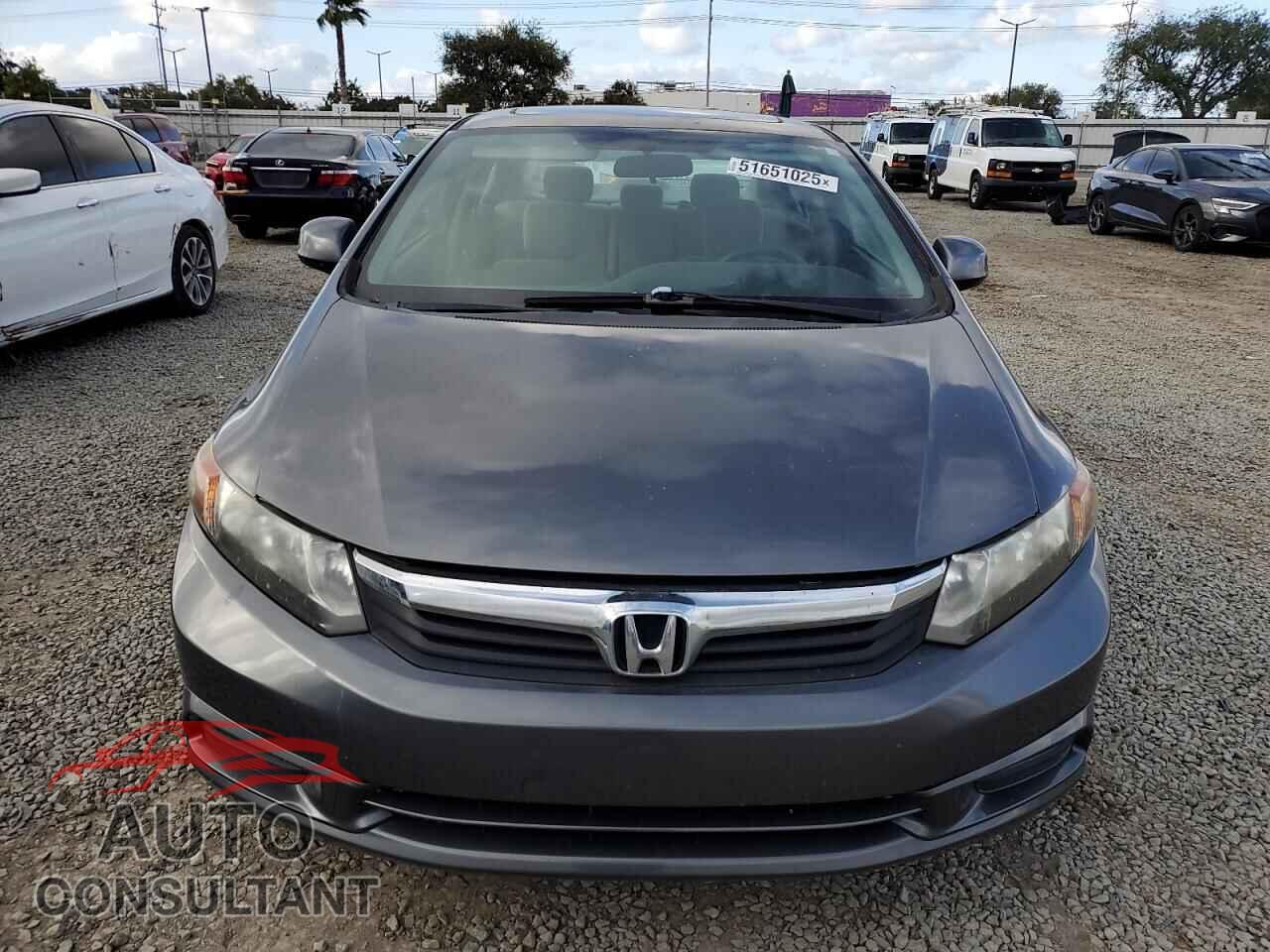 HONDA CIVIC 2012 - 2HGFB2F86CH329736