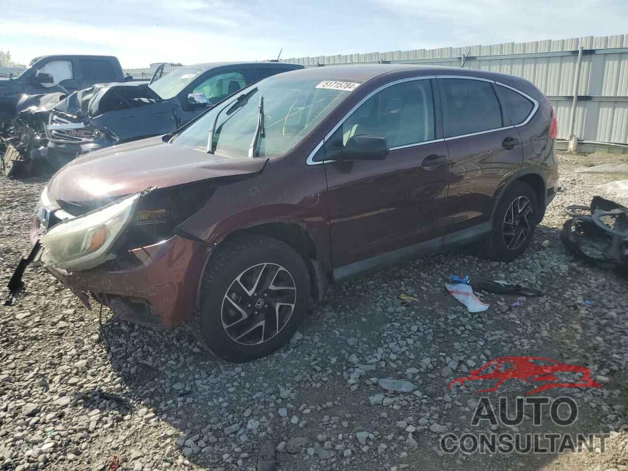HONDA CRV 2016 - 2HKRM3H43GH548480