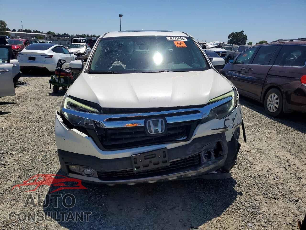 HONDA RIDGELINE 2017 - 5FPYK3F72HB037848